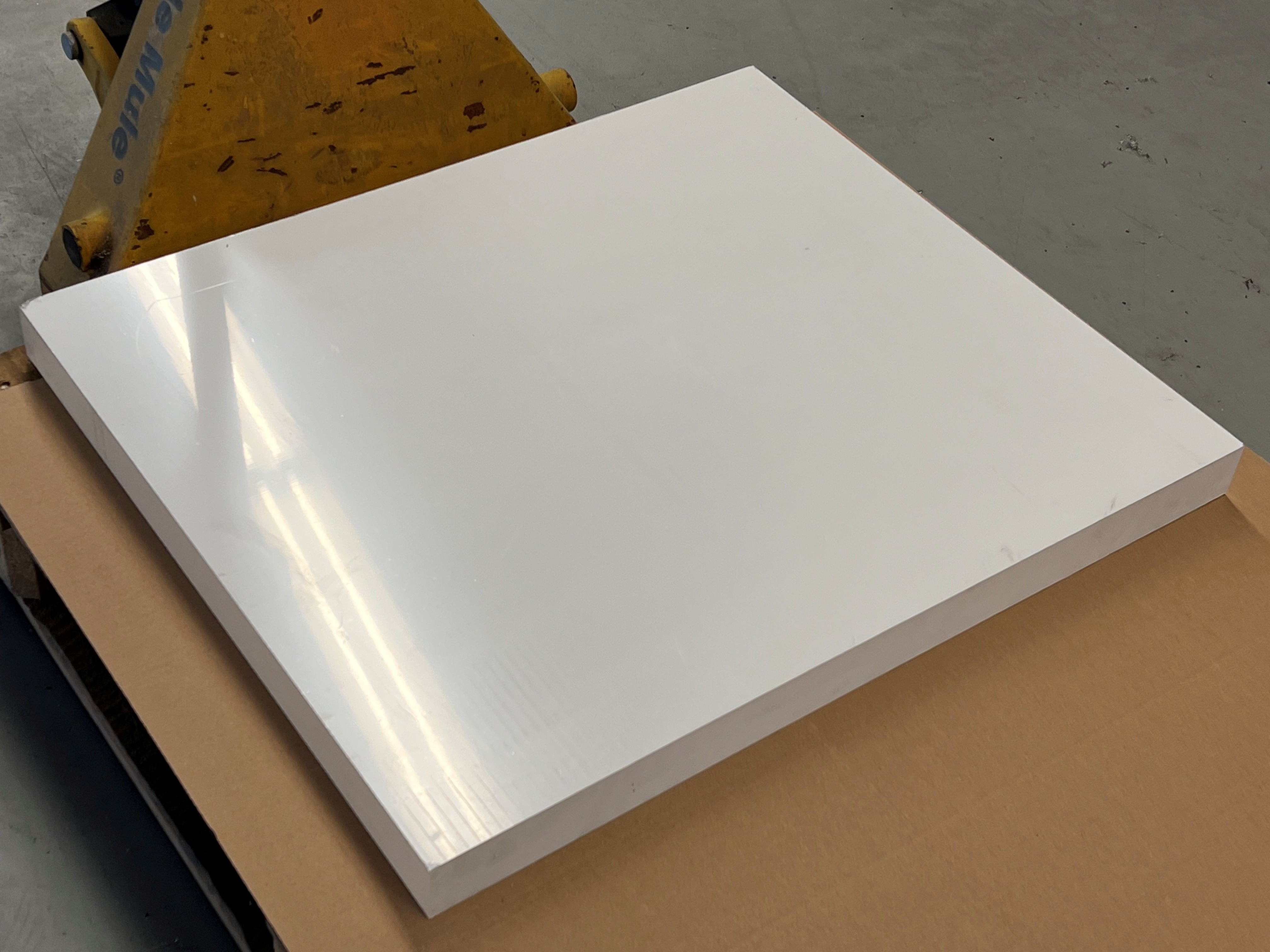 Acrylglasblock, 596 x 700 x 50 mm, GS, farblos, Blockrest