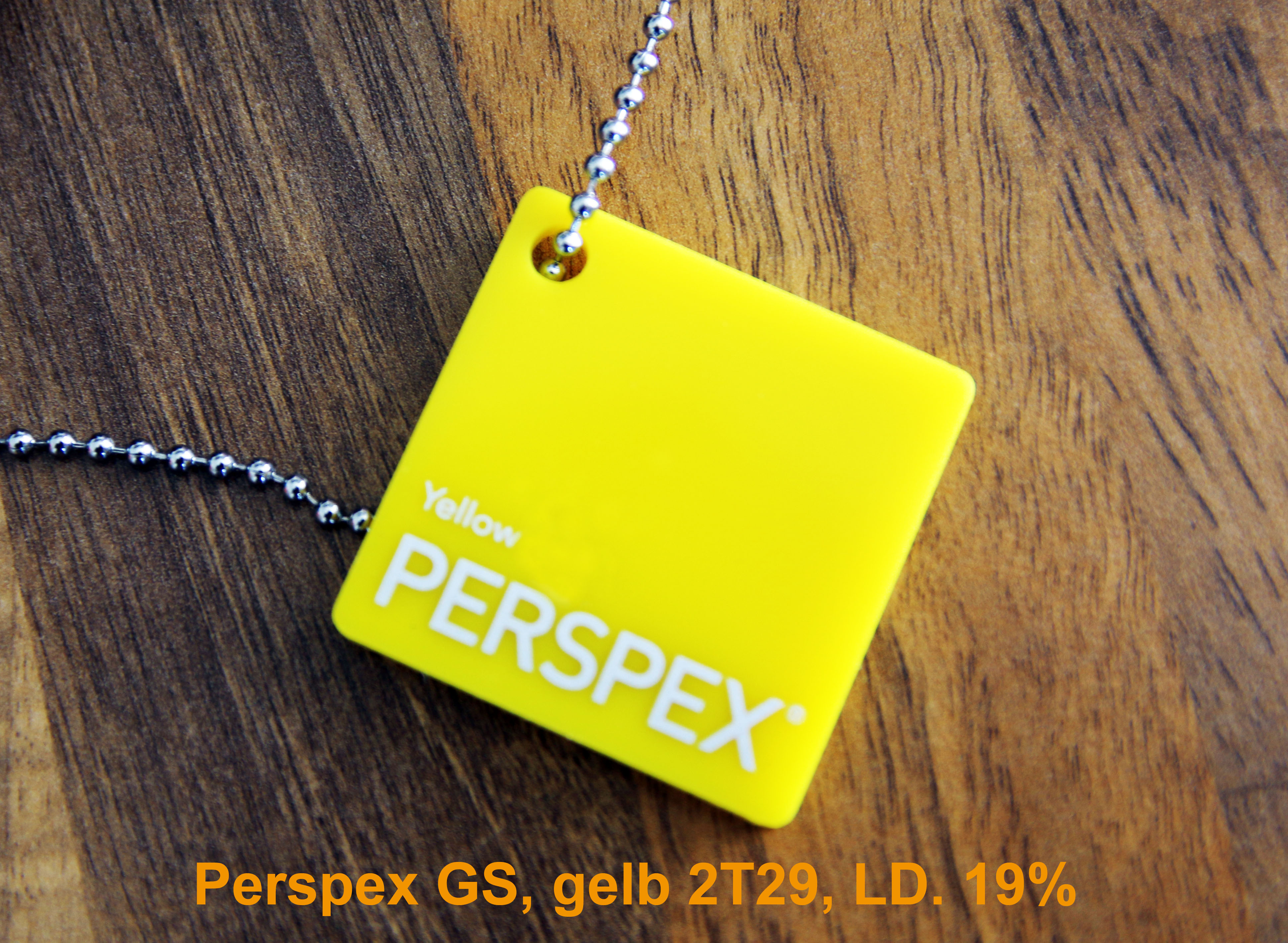 Acrylglas Perspex GS gelb 2T29 1520 x 2030 x 3 mm