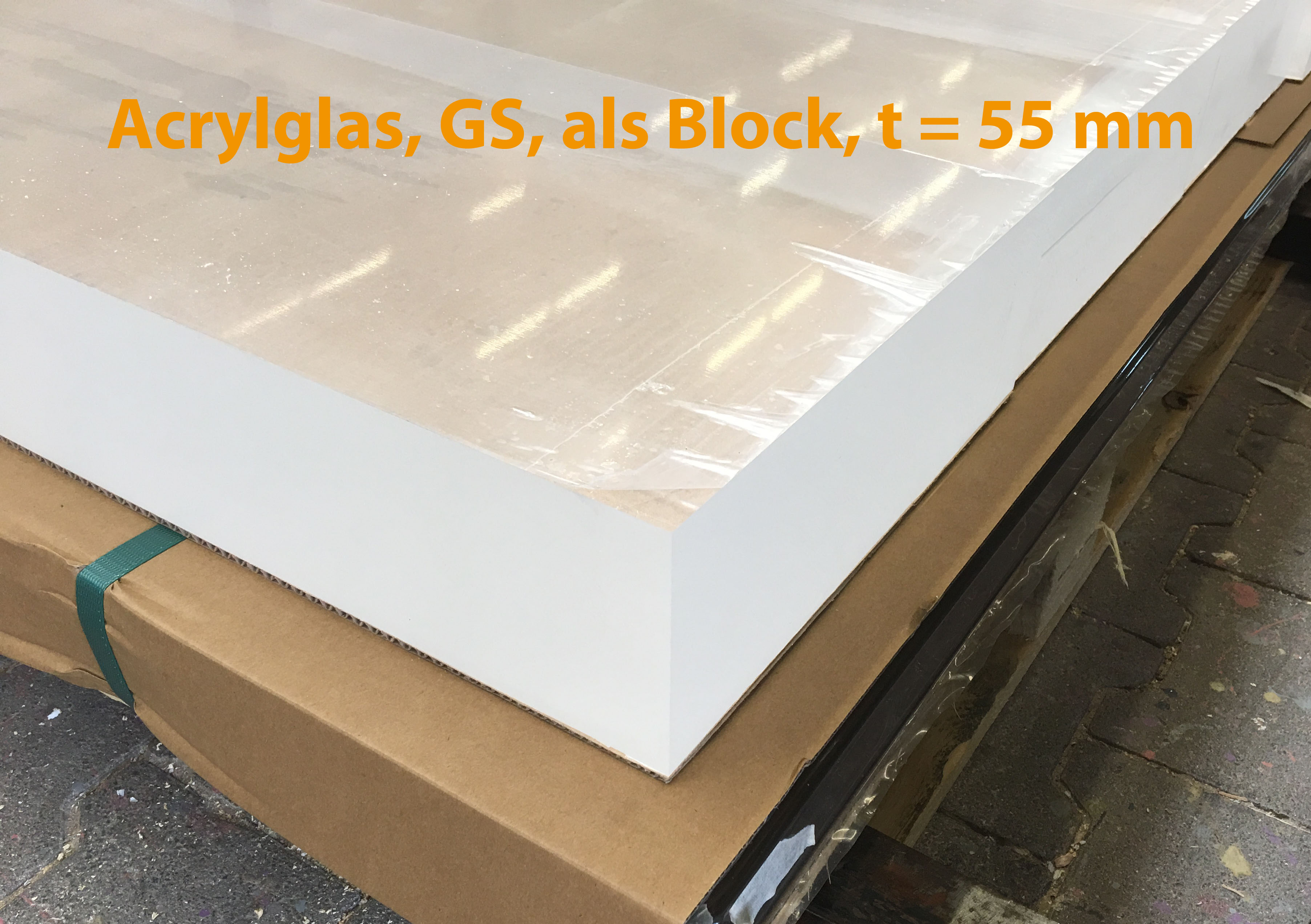 1 Platte Plexiglas® Acrylglas 210x320x5mm farblos 