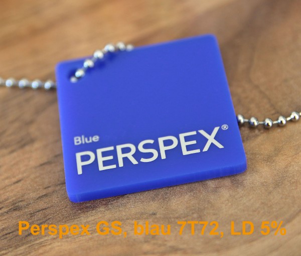 Acryl Perspex GS blau 7T72 2030 x 3050 x 3 mm
