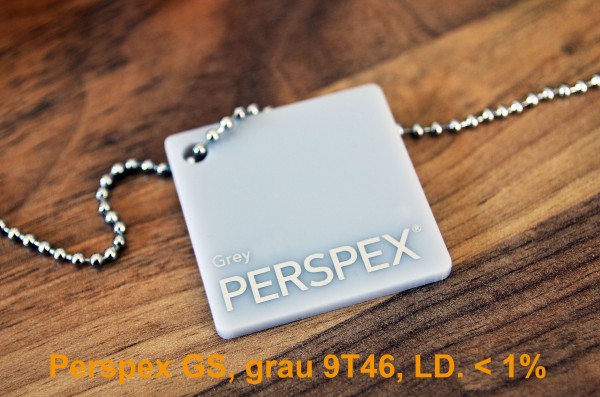 Acrylglas Perspex GS grau 9T46 1010 x 2030 x 3 mm