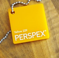 Acrylglas Perspex GS gelb 229 1000 x 2030 x 3 mm