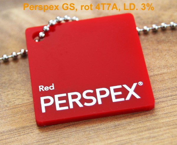 Acrylglas Perspex GS rot 4T7A 1520 x 2030 x 3 mm