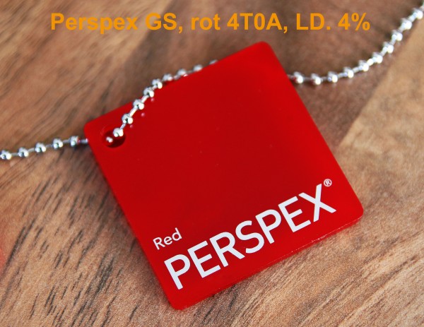Acrylglas Perspex GS rot 4T7A 1000 x 2030 x 3 mm