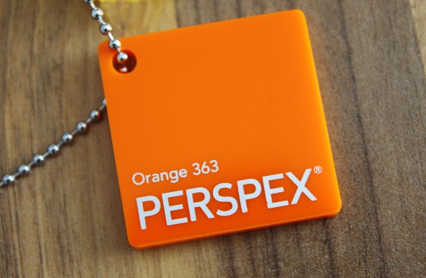 Acrylglas Perspex GS orange 363, 1010 x 3050 x 3 mm